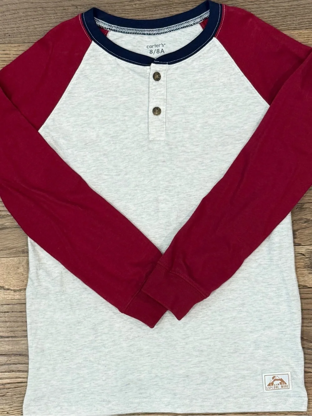 Carter's Boys Size 8 Long-Sleeve Tops Bundle